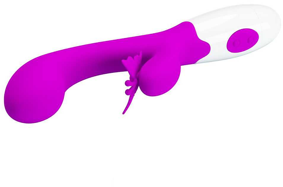 LYBAILE Pretty Love Butterfly Kiss Vibrator Rožinė