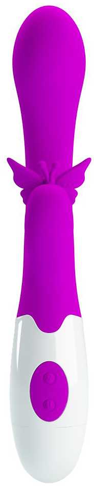LYBAILE Pretty Love Butterfly Kiss Vibrator Rožinė