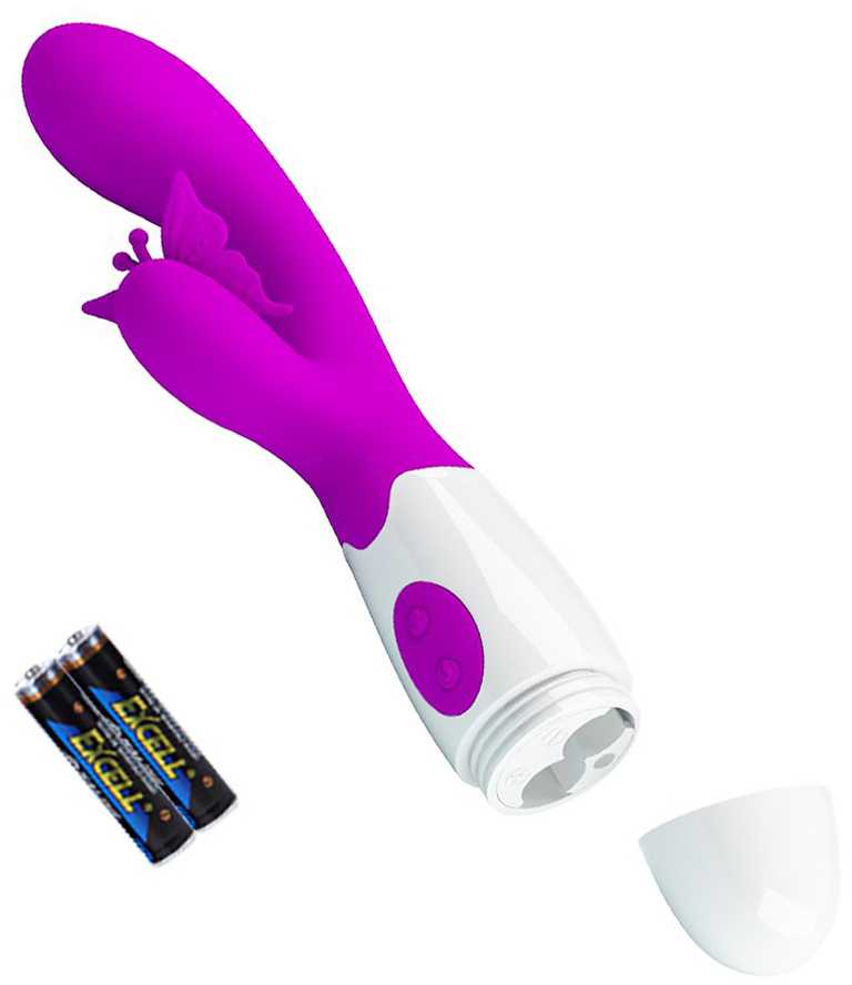 LYBAILE Pretty Love Butterfly Kiss Vibrator Rožinė