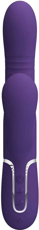Pretty Love Flirtation PRETTY LOVE - DAUGIAFUNKCIS G TAŠKO VIBRUOJAMASIS VIOLETINIS