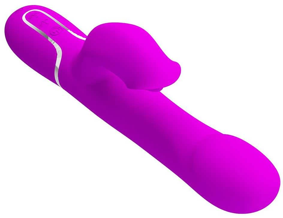 Pretty Love Flirtation PRETTY LOVE - TRIUŠIO VIBRUOTAS PERLAI VIOLETINIS