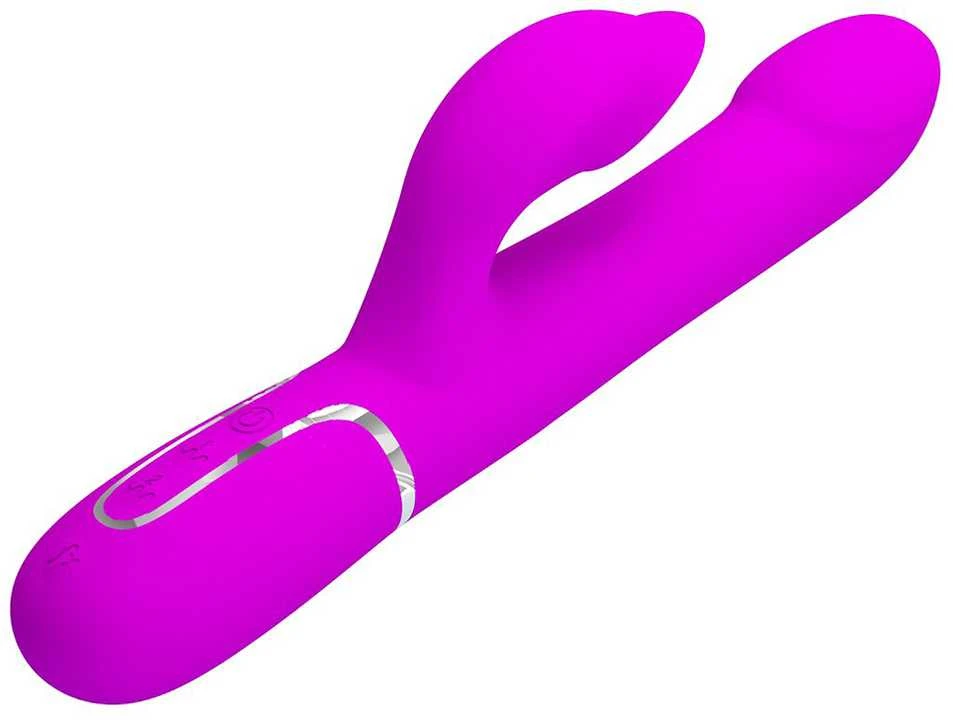 Pretty Love Flirtation PRETTY LOVE - TRIUŠIO VIBRUOTAS PERLAI VIOLETINIS