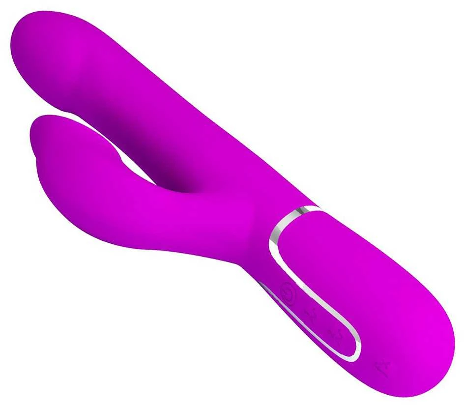 Pretty Love Flirtation PRETTY LOVE - TRIUŠIO VIBRUOTAS PERLAI VIOLETINIS