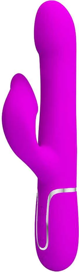 Pretty Love Flirtation PRETTY LOVE - TRIUŠIO VIBRUOTAS PERLAI VIOLETINIS