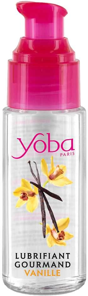 Yoba vandens gelis su vanilės kvapu. Masažas ir lubrikantas VANILLE 50 ml