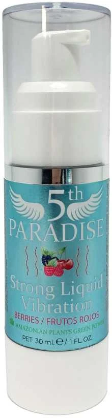 Stiprios skystos vibracijos Raudona Fruits 5th PARADISE 30 ml