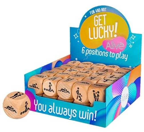 Alive Get Lucky Dice (50 vienetų)
