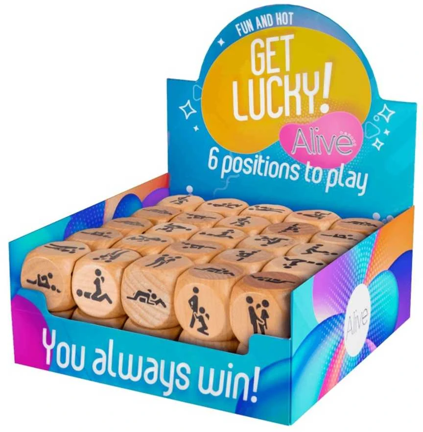 Alive Get Lucky Dice (50 vienetų)