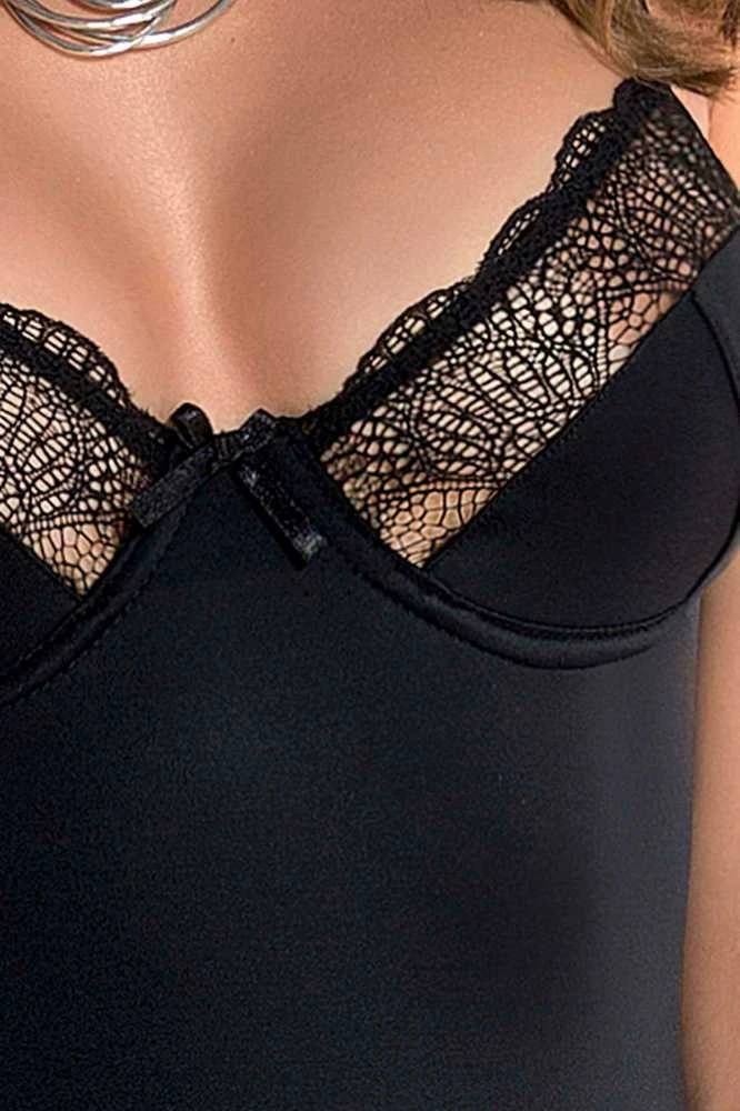 Apatiniai drabužiai-ALINA CORSET juodas XXL/XXXL - Casmir