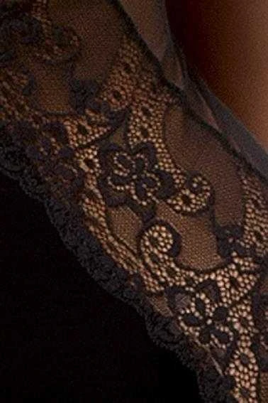 Apatiniai drabužiai-BLANCHET CORSET juodas XXL/XXXL - Casmir