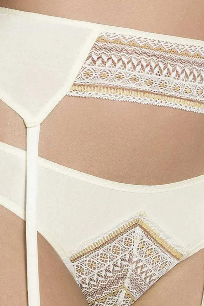 Apatiniai drabužiai-CONNIE SET cream L/XL - Casmir
