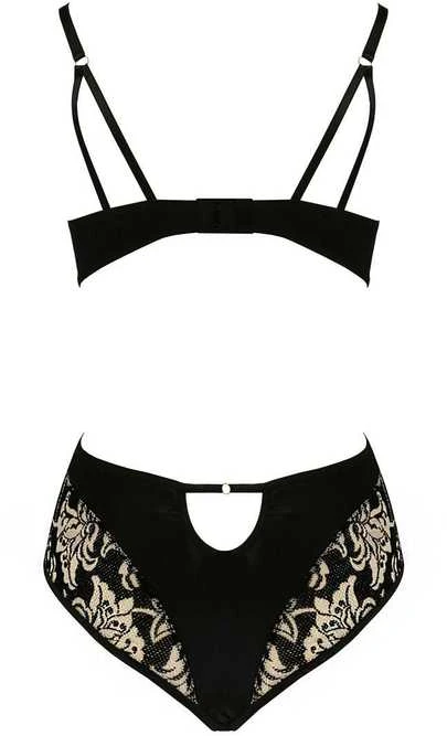 Apatiniai drabužiai-VICTORIA BODY juodas L/XL - Casmir