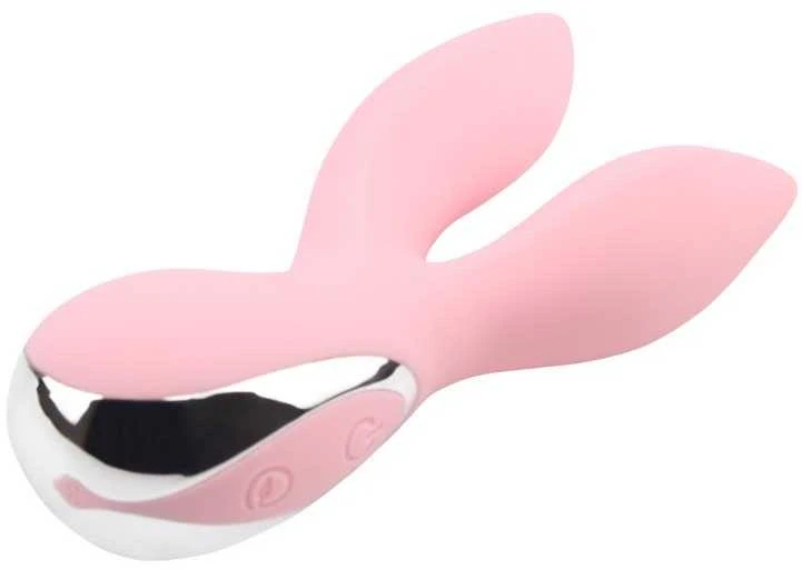 Aphrovibe Aprovibe Bunny Vibrator klitorio masažuoklis 13cm 10 režimų