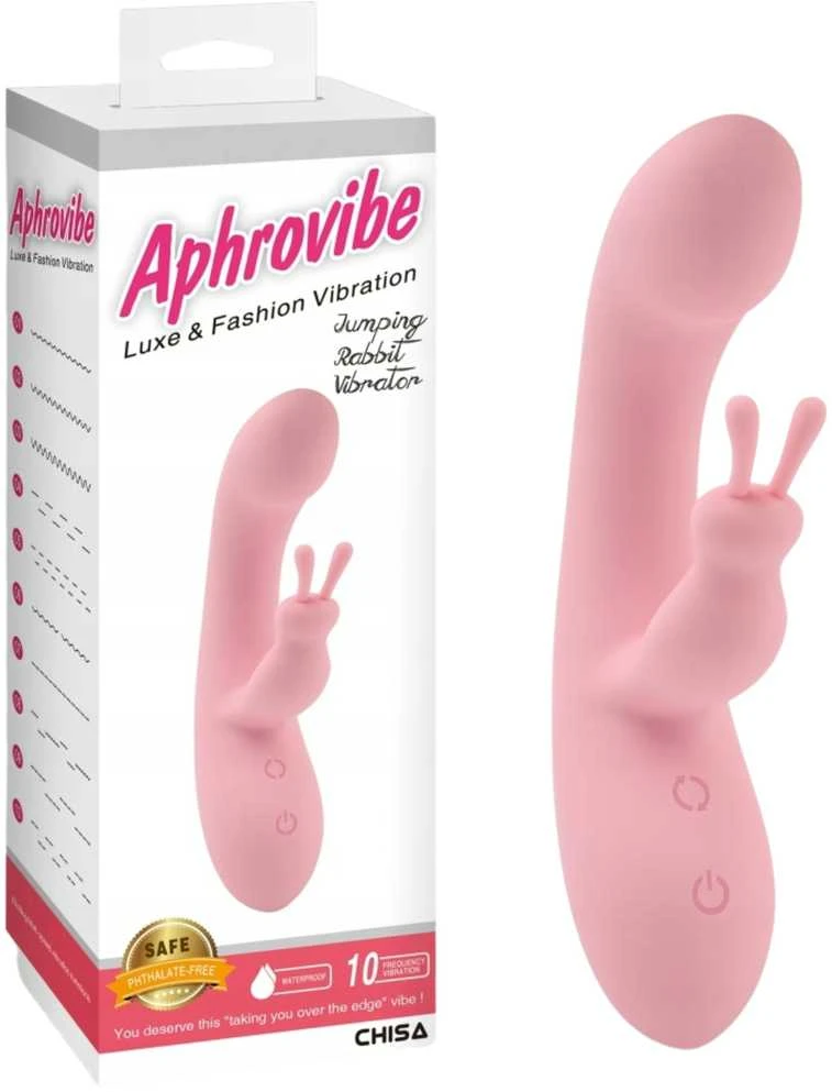 Aphrovibe Aprovibe Vibrator triušio g taško klitoris 19cm 10 režimų