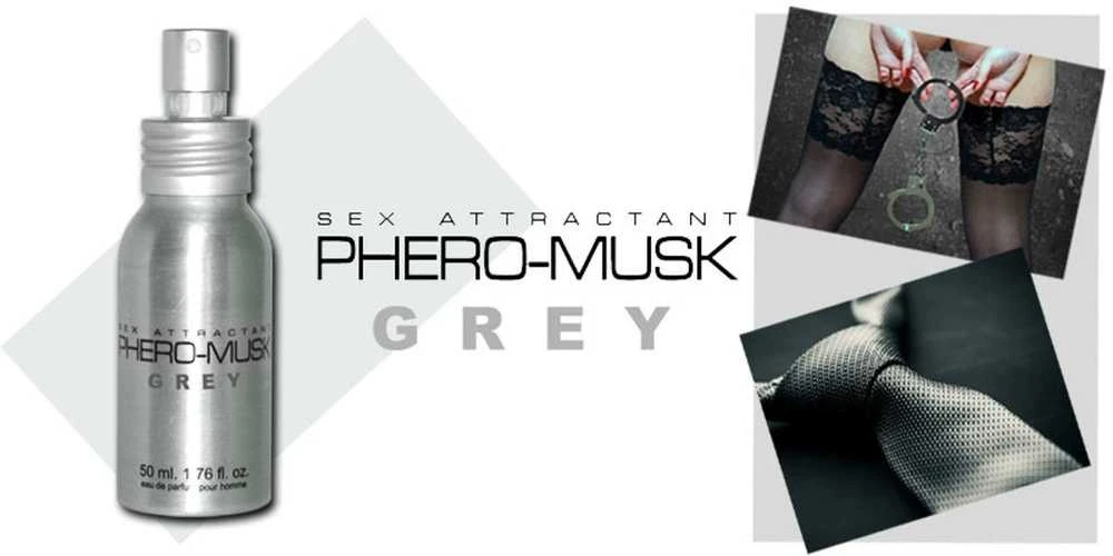 Auroralabs Aurora Feromony-PHERO-MUSK Pilkas 50 ml for men