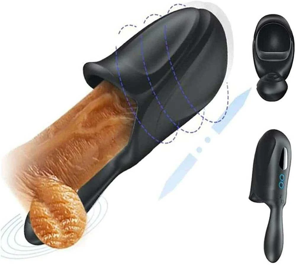 B Series Cute Adjustable male penis masturbator