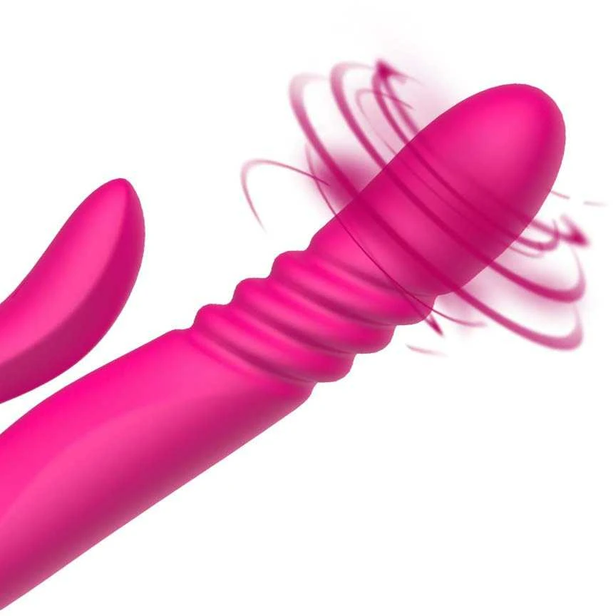 B Series Cute B serijos Cute Deluxe Twirling Vibrating Thruster Raudonas