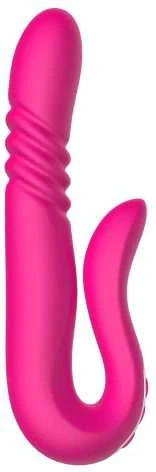 B Series Cute B serijos Cute Deluxe Twirling Vibrating Thruster Raudonas