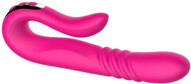 B Series Cute B serijos Cute Deluxe Twirling Vibrating Thruster Raudonas