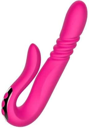 B Series Cute B serijos Cute Deluxe Twirling Vibrating Thruster Raudonas