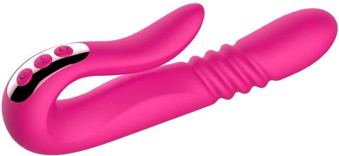 B Series Cute B serijos Cute Deluxe Twirling Vibrating Thruster Raudonas
