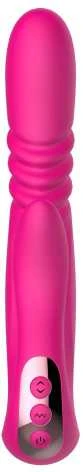 B Series Cute B serijos Cute Deluxe Twirling Vibrating Thruster Raudonas