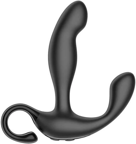 Juodas B serijos prostatos masažuoklis