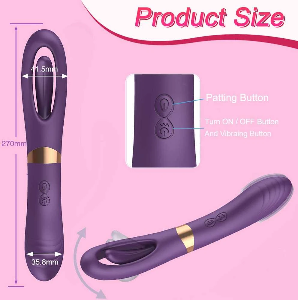 B Series Cute Blykstantis dviejų g taškų vibratorius