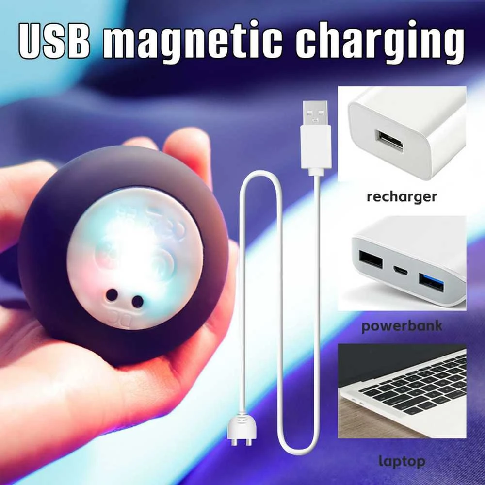 B Series Cute Lighting anal plug juodas