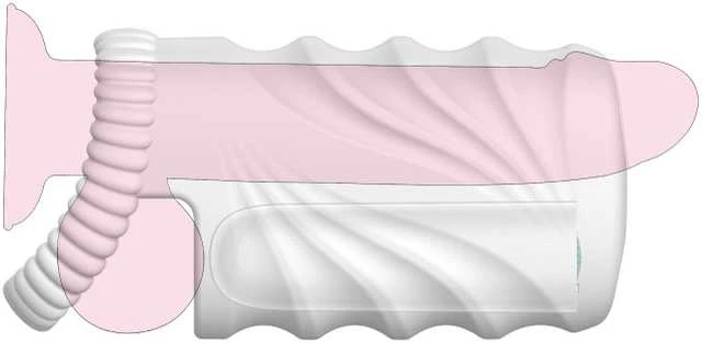 B Series Cute Masturbator automatinis vyriškas oralinis seksas 2 skylės