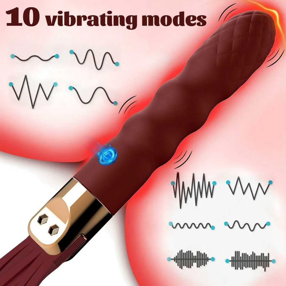 B Series Cute B serija Cute Whip whip su plug analinis vibratorius 2in1 analinis stimuliavimo kištukas