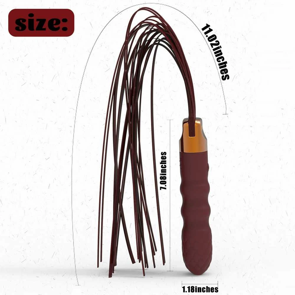 B Series Cute B serija Cute Whip whip su plug analinis vibratorius 2in1 analinis stimuliavimo kištukas