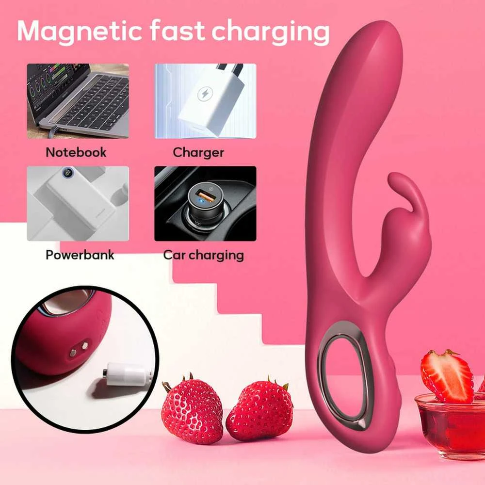 B Series Cute Rožinė Rabbit vibrator Rožinis