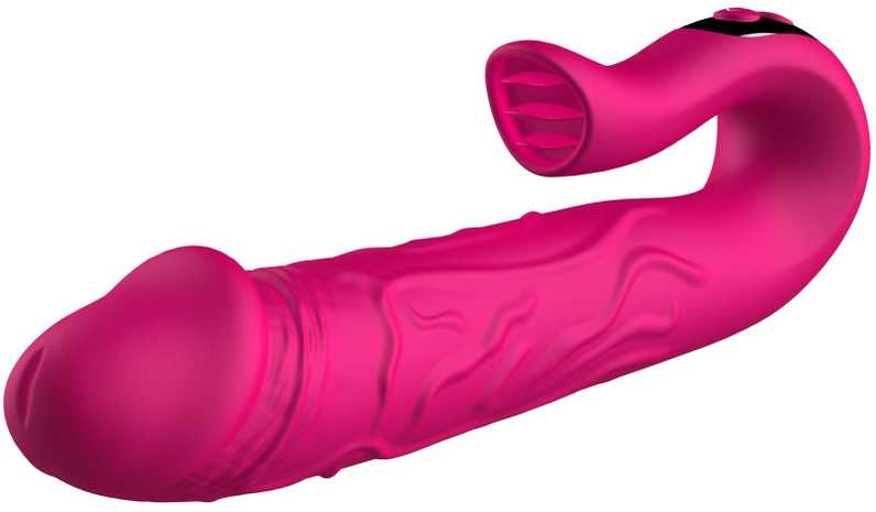 B Series Cute B serijos mielas tikroviškas liežuvį stimuliuojantis dildo vibratorius