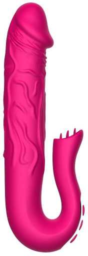 B Series Cute B serijos mielas tikroviškas liežuvį stimuliuojantis dildo vibratorius