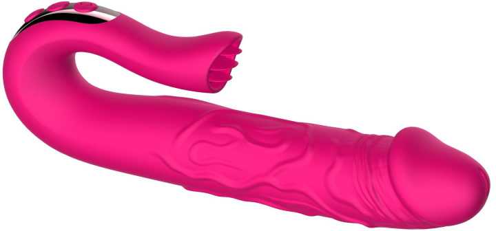 B Series Cute B serijos mielas tikroviškas liežuvį stimuliuojantis dildo vibratorius