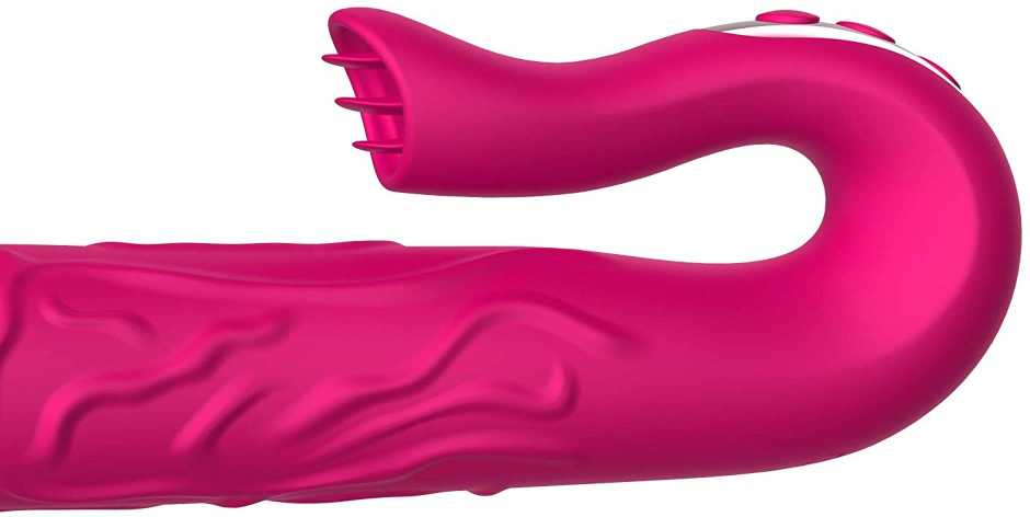 B Series Cute B serijos mielas tikroviškas liežuvį stimuliuojantis dildo vibratorius