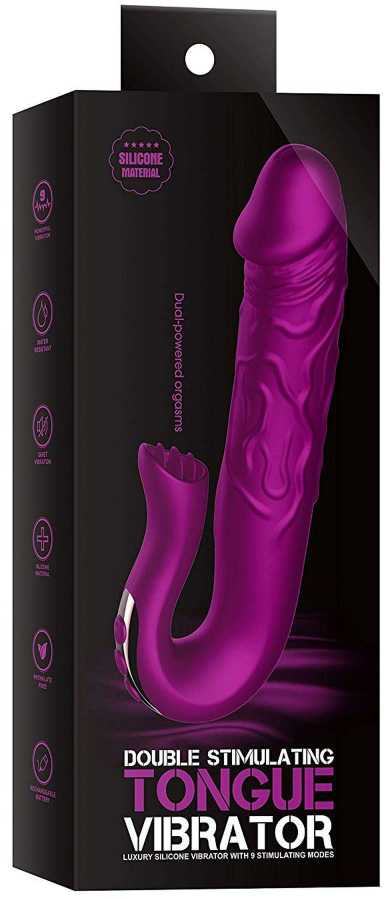 B Series Cute B serijos mielas tikroviškas liežuvį stimuliuojantis dildo vibratorius