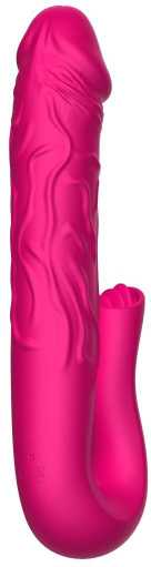 B Series Cute B serijos mielas tikroviškas liežuvį stimuliuojantis dildo vibratorius