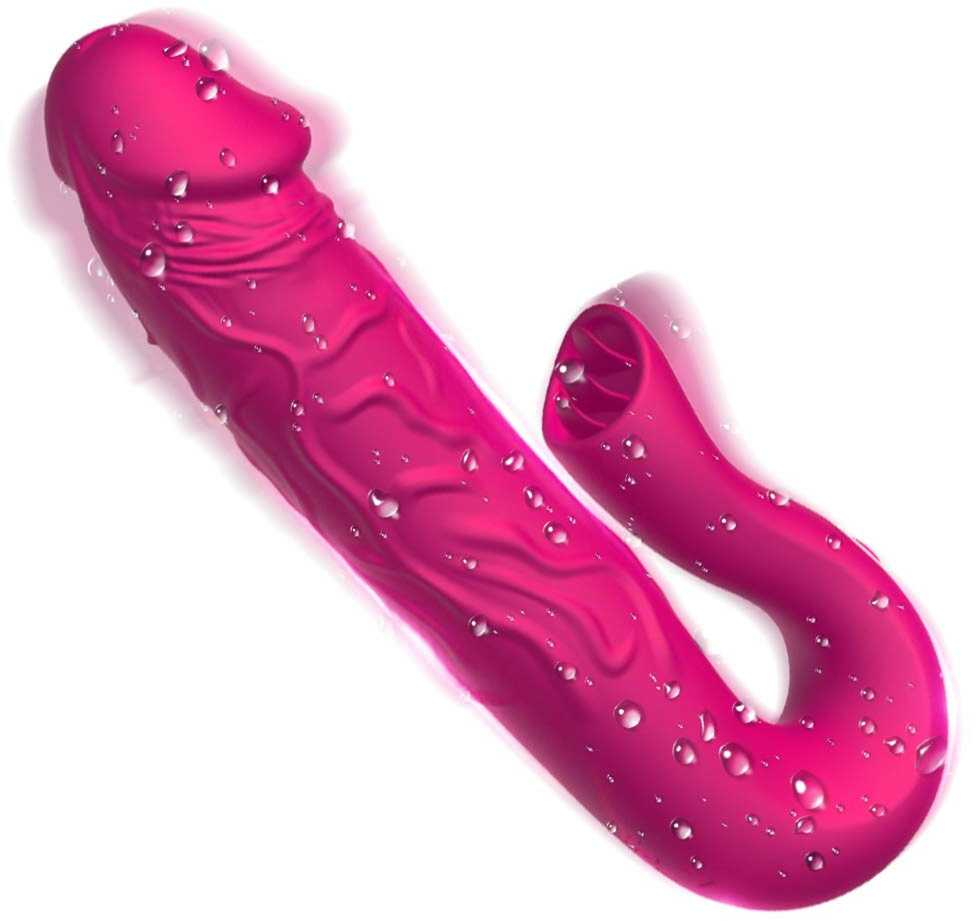B Series Cute B serijos mielas tikroviškas liežuvį stimuliuojantis dildo vibratorius