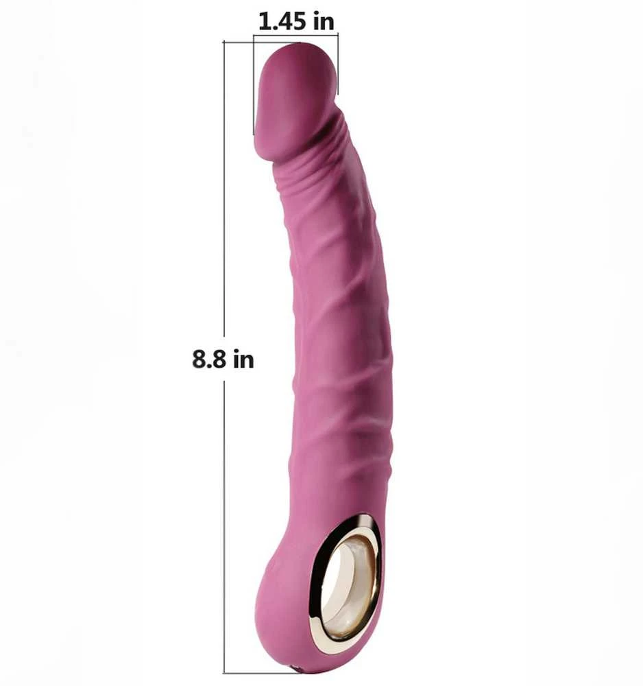 B Series Cute Realistiškas vibratorius PURPLE