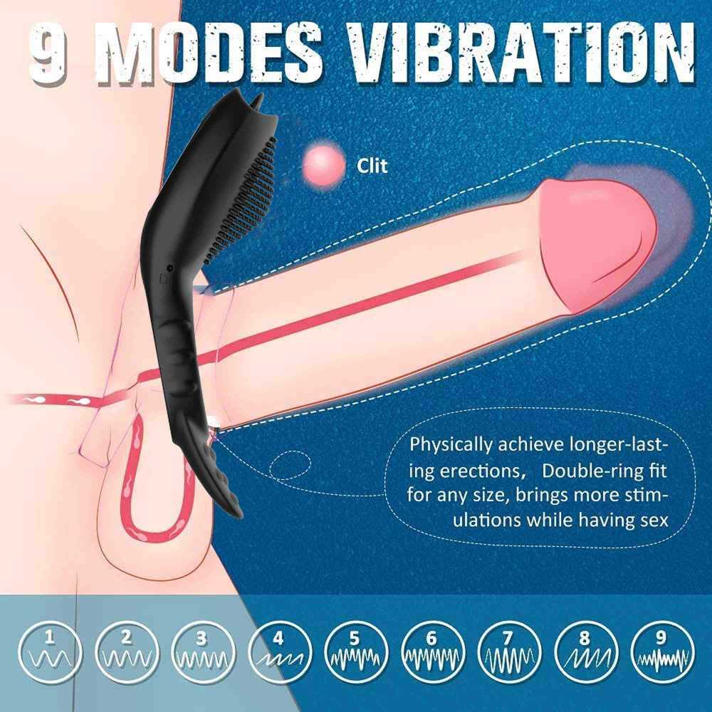 B Series Cute RING Nuotolinis galingas Tognue imituoja gaidžio žiedą