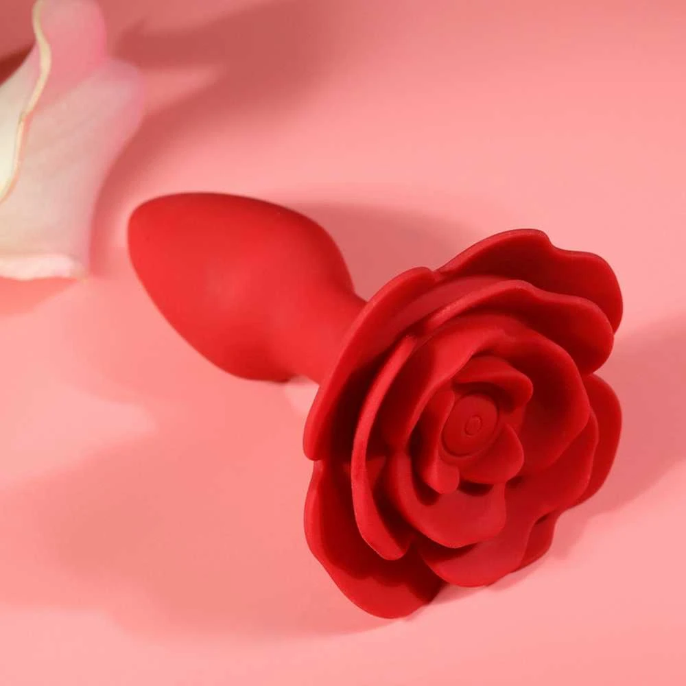 B Series Cute B serijos „Cute Rose“ besisukantis analinis kaištis