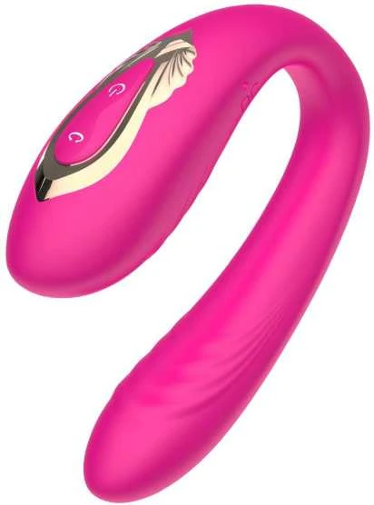 B Series Cute B serijos mielas besisukantis nešiojamas dvigubas vibratorius