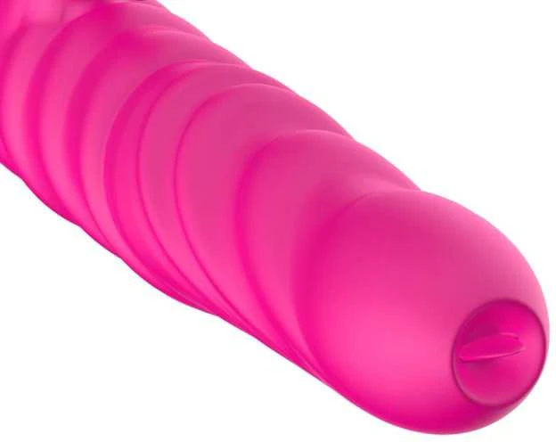 B Series Cute B serijos mielas liežuvio laižymas trigubai stimuliuojantis vibratorius