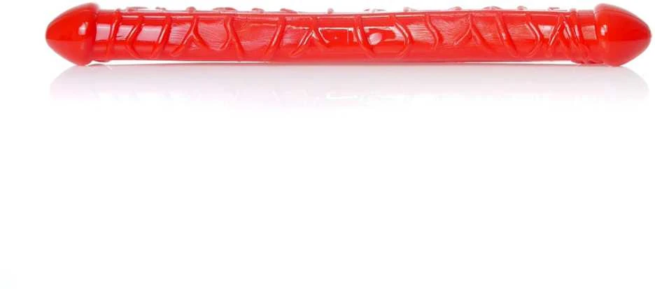 B Series Easylove Dildo-Flexible Double Dong - Raudona
