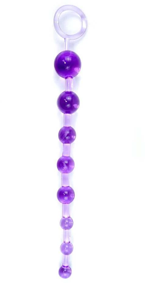 Violetiniai analiniai rutuliukai su laikymo žiedu