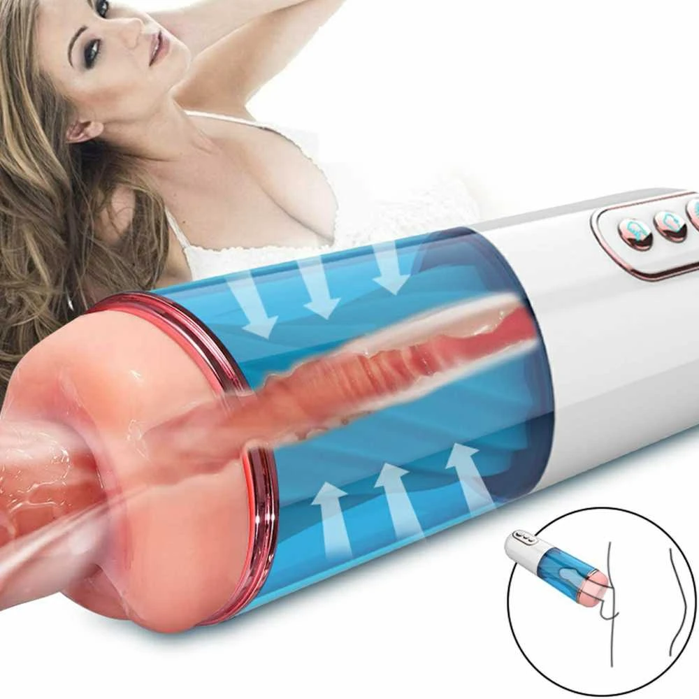 B Series Fox B serijos Fox automatinio įsiurbimo vibracijos vyriškas masturbatorius