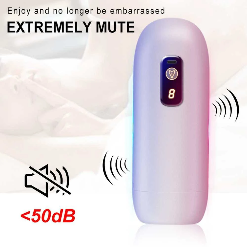 B Series Fox Masturbatorius- USB įkraunamas, 8 vibravimo funkcijos