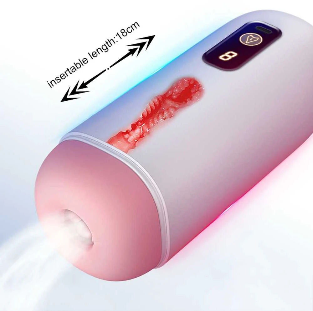 B Series Fox Masturbatorius- USB įkraunamas, 8 vibravimo funkcijos